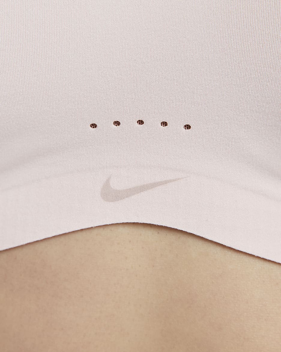 Nike Dri-FIT Alate Women's Minimalist Light-Support Padded Sports Bra - Light Soft Pink/Stone Mauve/Pink Oxford