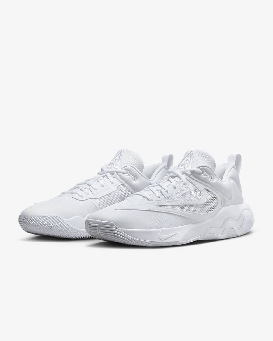 Tenis de básquetbol Giannis Immortality 3 - Blanco/Blanco/Blanco