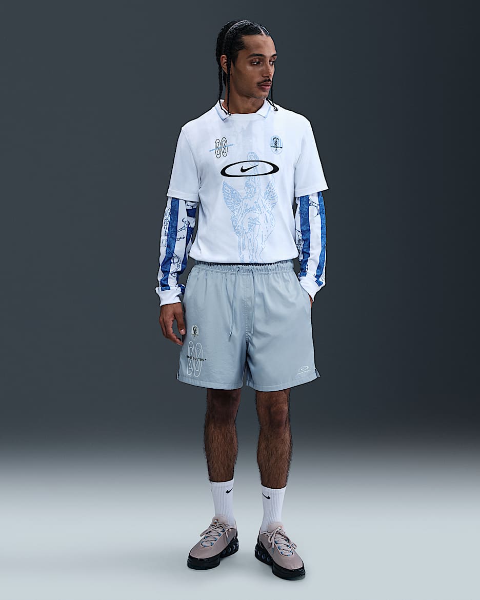 Nike Club Men's Flow Shorts - Light Armory Blue