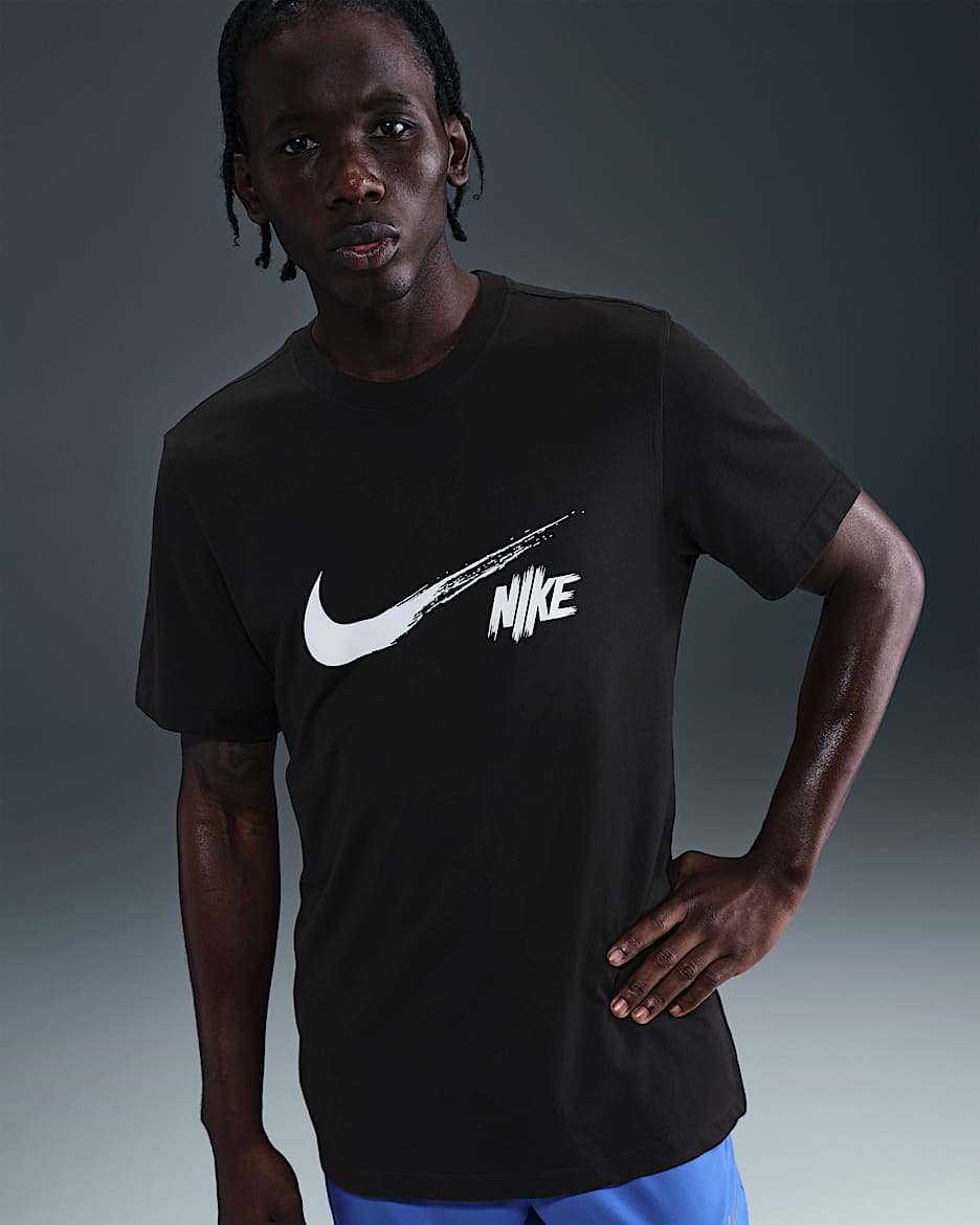Playera de entrenamiento Dri-FIT para hombre Nike - Negro