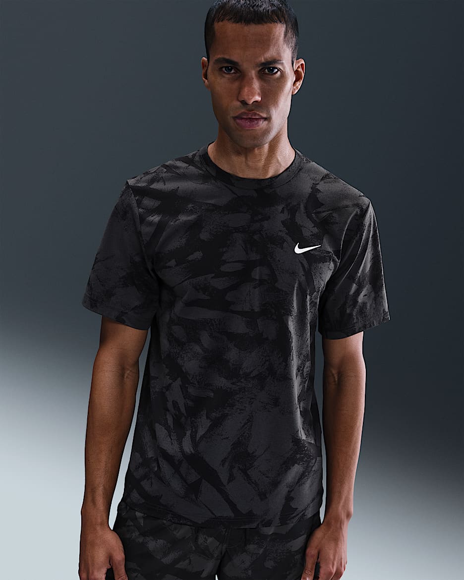 Nike Hyverse Men's Dri-FIT UV Training Top - Anthracite/White