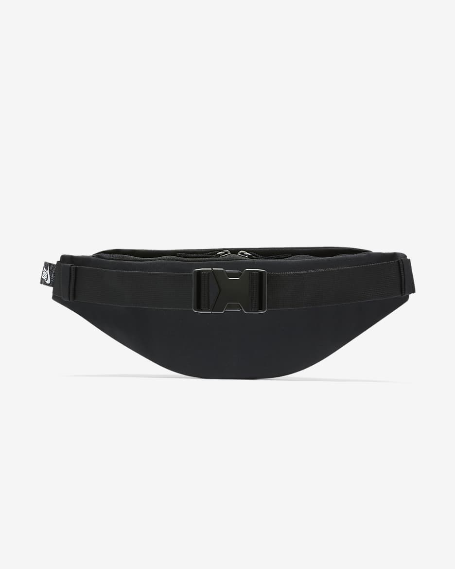 Nike Heritage Waistpack (3L) - Black/Black/White