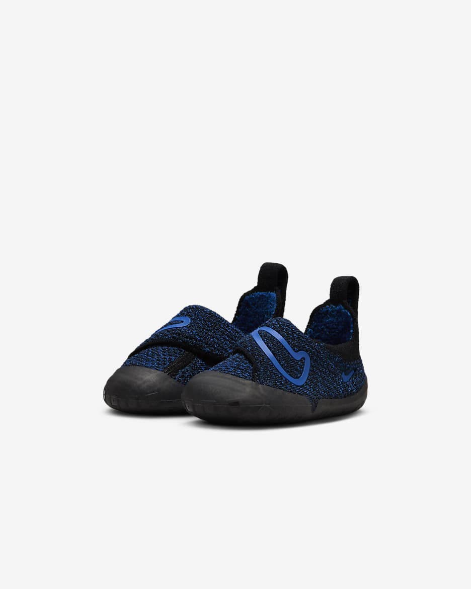 Sko Nike Swoosh 1 för baby/små barn - College Navy/Svart/Game Royal