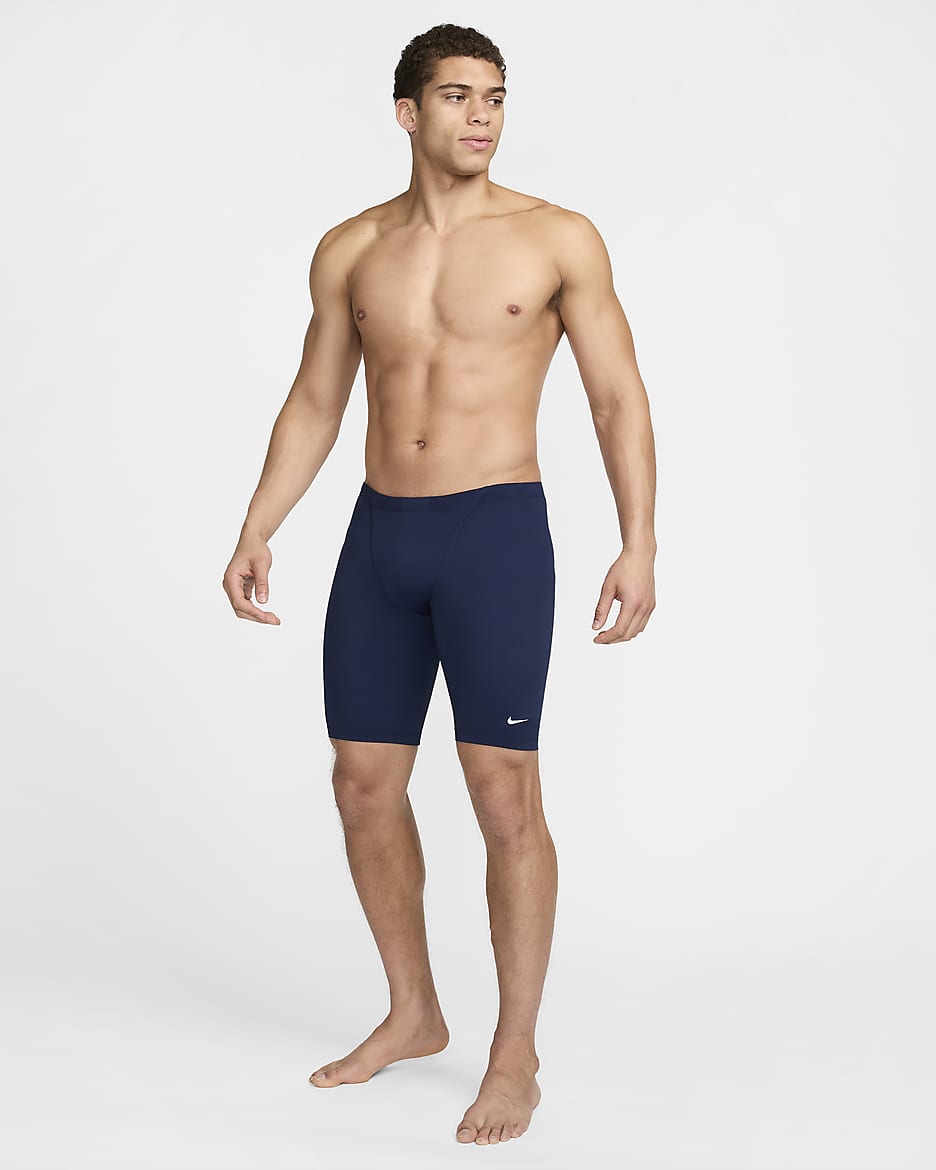 Traje de baño jammer para hombre Nike Swim - Azul marino medianoche