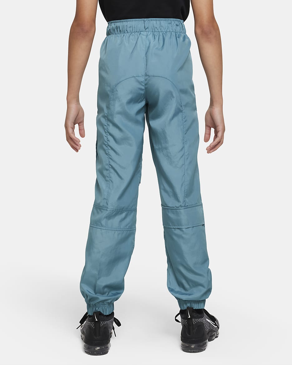 Nike Sportswear Big Kids' (Boys') Woven Utility Pants - Mineral Teal/Black