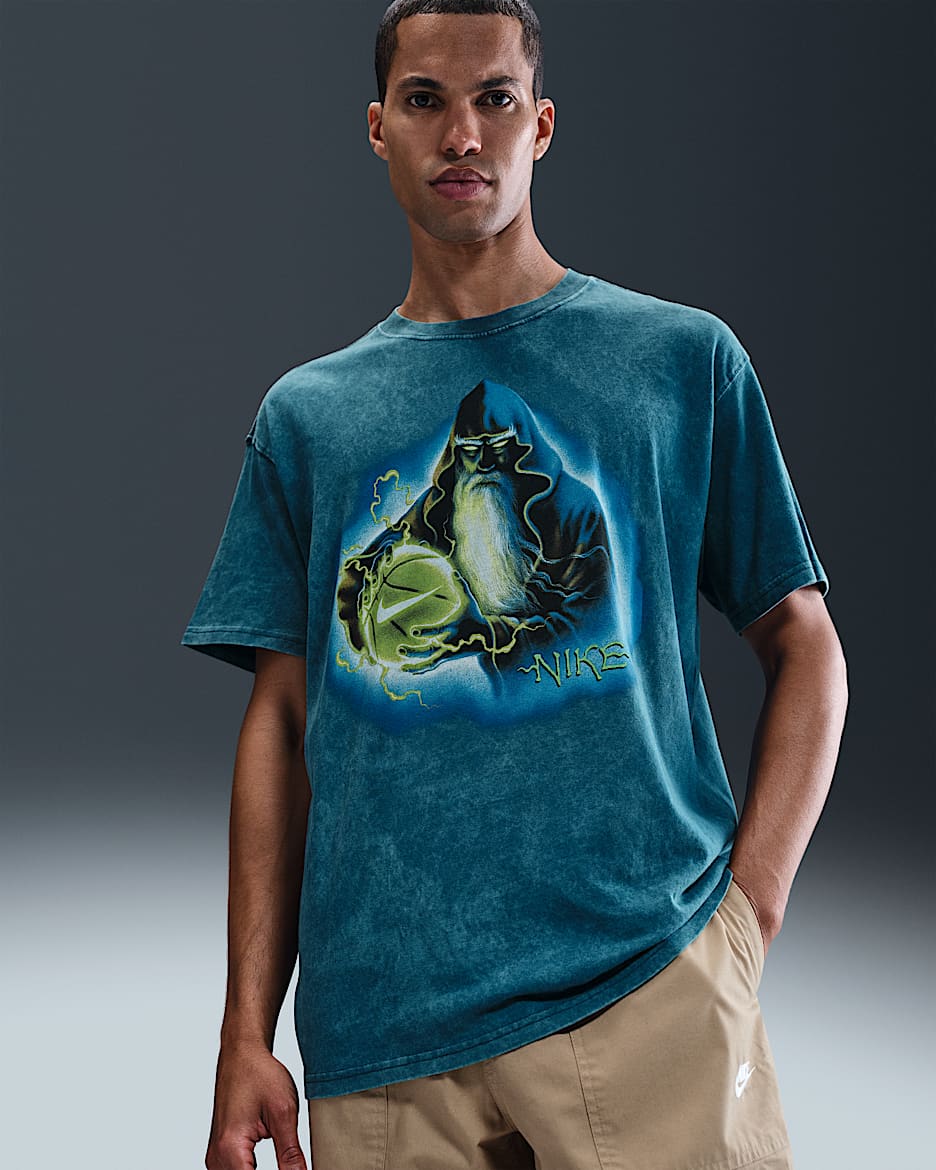 Nike Basketball-T-Shirt (Herren) - Blue Force