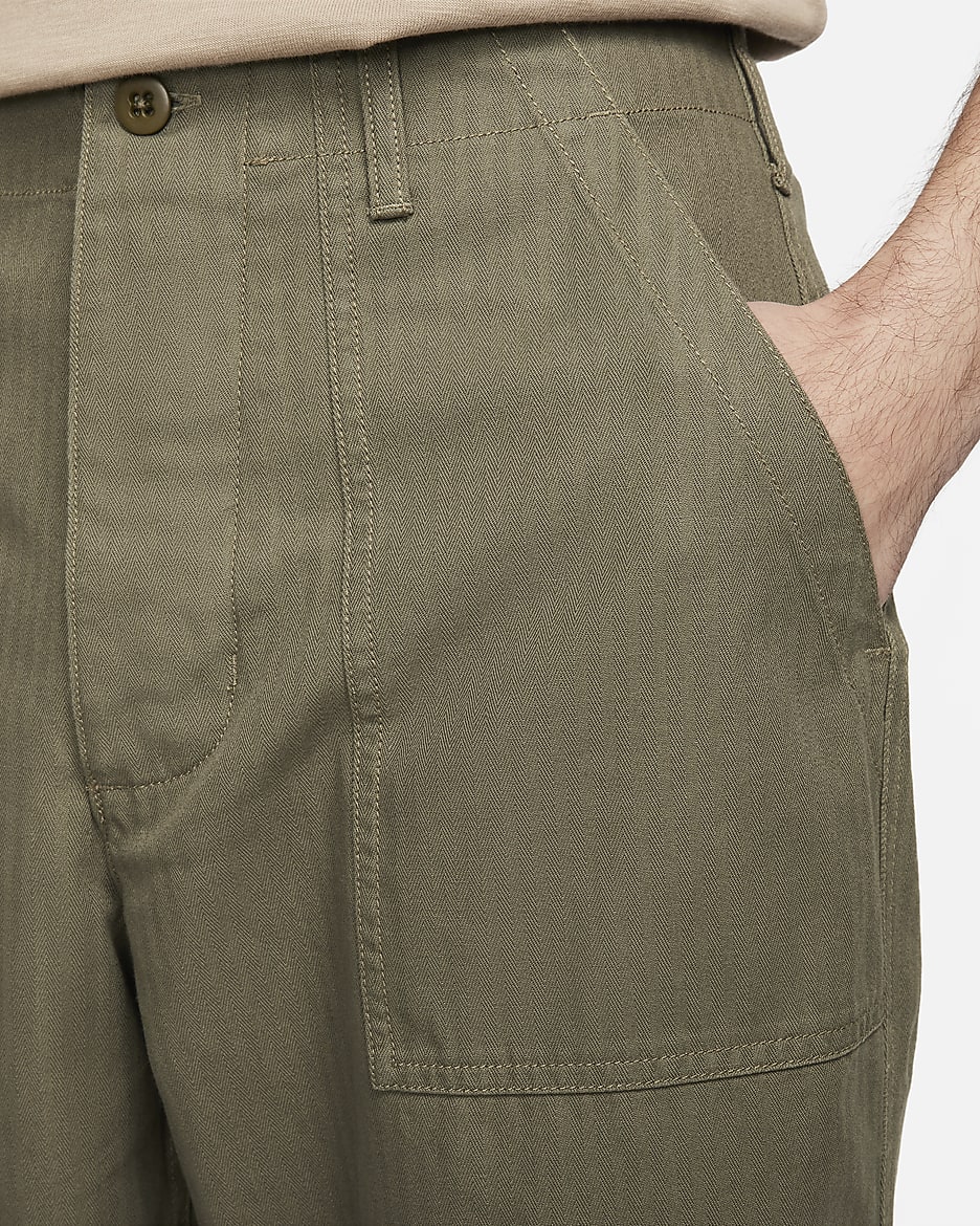 Nike Life Pantalón Fatigue - Hombre - Medium Olive/Medium Olive