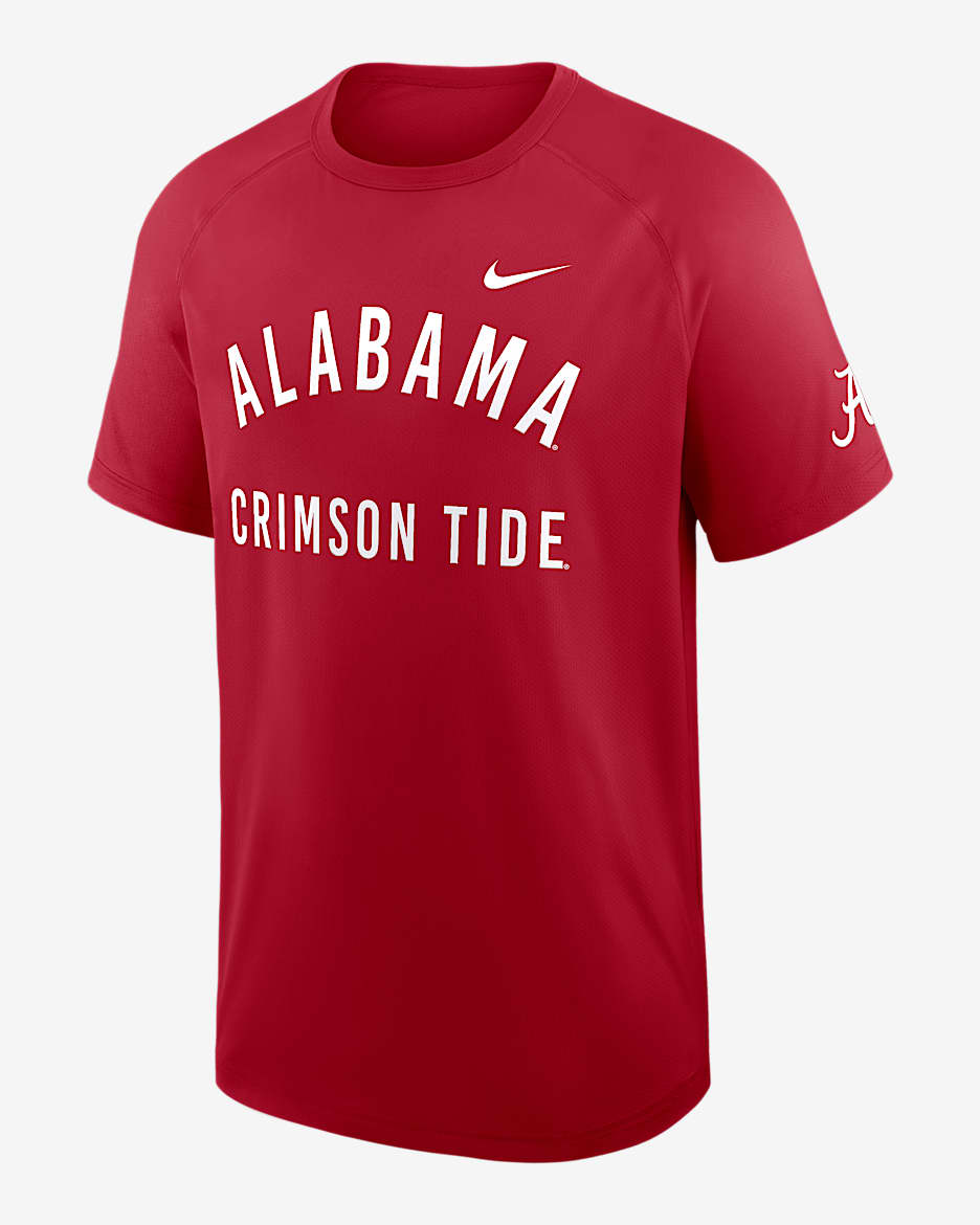 Alabama Premium Performance Men's Nike Dri-FIT College T-Shirt - Crimson