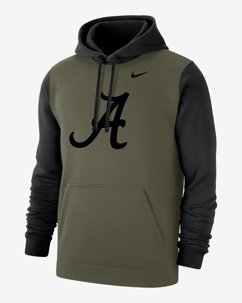 Alabama Olive Pack Men's Nike College Hoodie - Olive