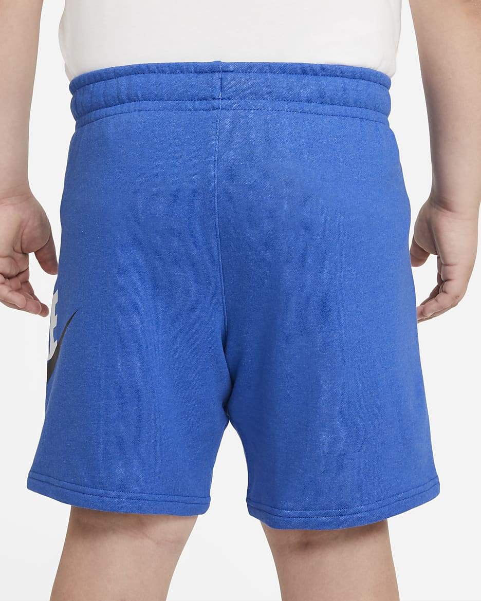 Shorts para niño talla grande Nike Sportswear Club (talla extendida) - Royal juego/Jaspeado