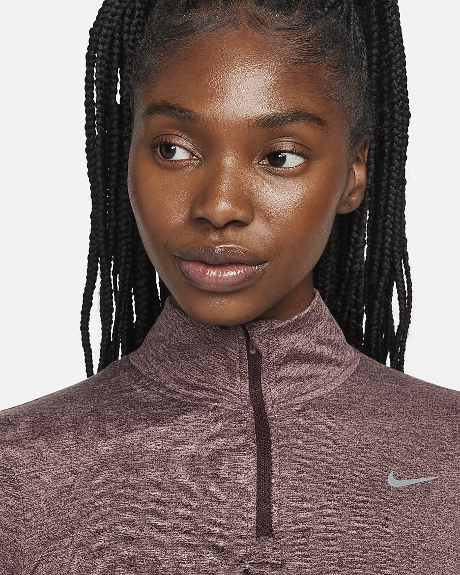 Nike Swift Women's UV Protection 1/4Zip Running Top. Nike UK
