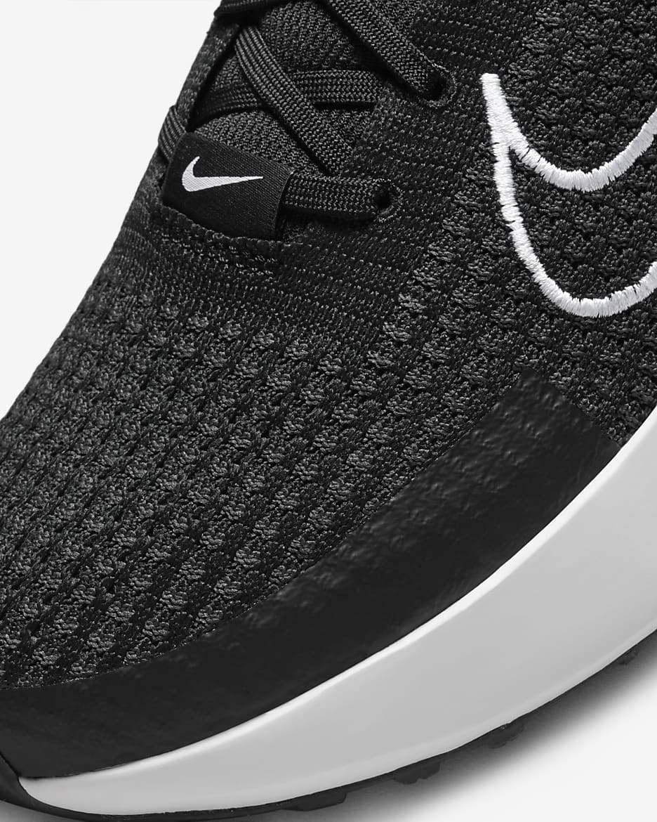 Tenis de correr en pavimento para hombre Nike Interact Run - Negro/Antracita/Blanco