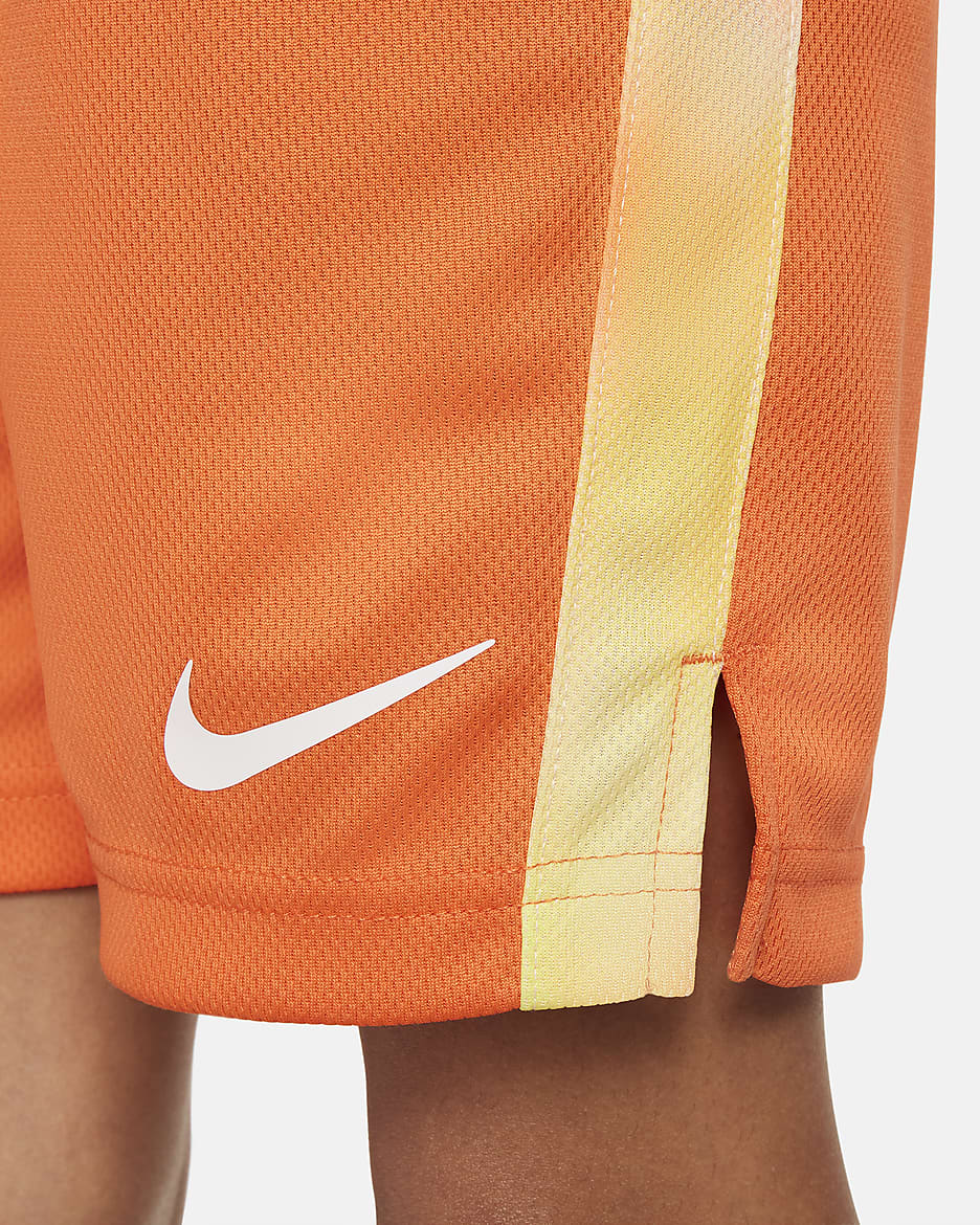 Ensemble avec short Nike Hazy Rays pour enfant - Safety Orange