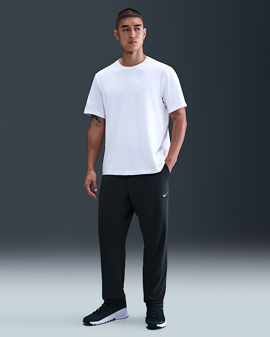 Nike Totality Men's Dri-FIT Open Hem Versatile Pants - Seaweed/White