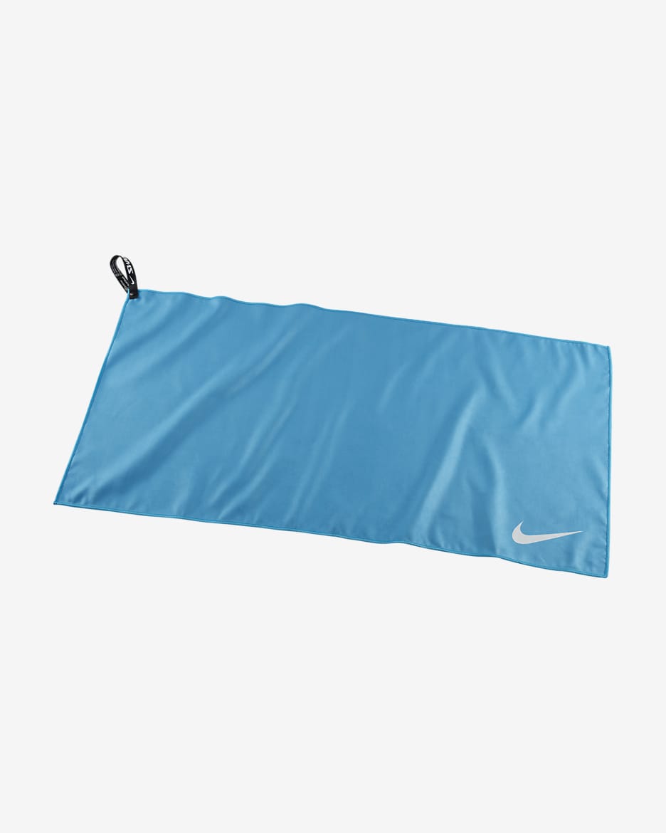 Toalla de natación de secado rápido Nike - Azul relámpago