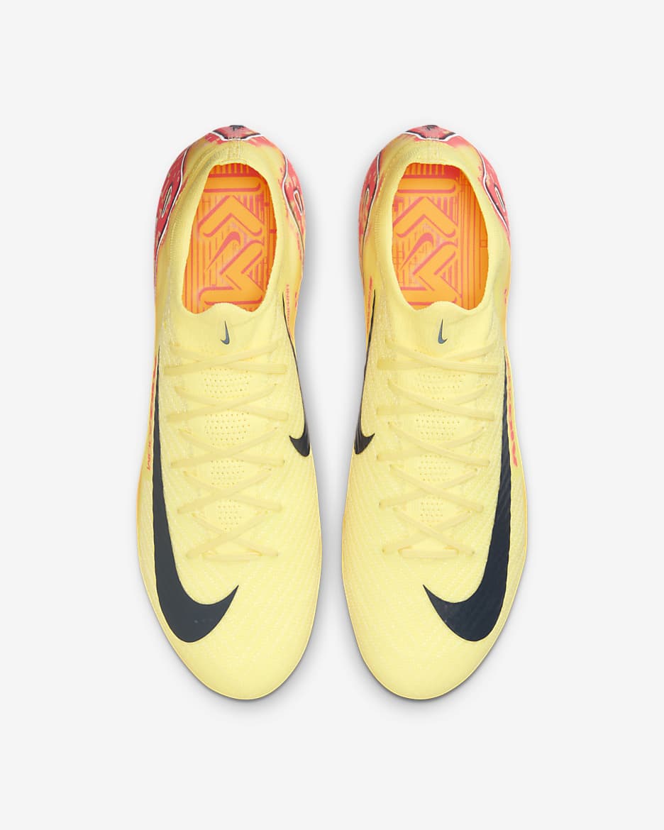 Chaussure de foot à crampons basse Nike Mercurial Vapor 16 Elite FG « Kylian Mbappé » - Light Laser Orange/Armory Navy