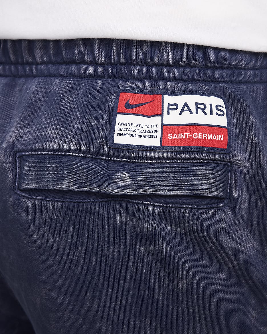 Paris Saint-Germain Club Men's Nike Football Jogger - Midnight Navy/White