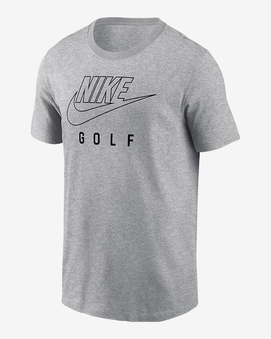 Nike Swoosh Men's Golf T-Shirt - Dark Grey Heather
