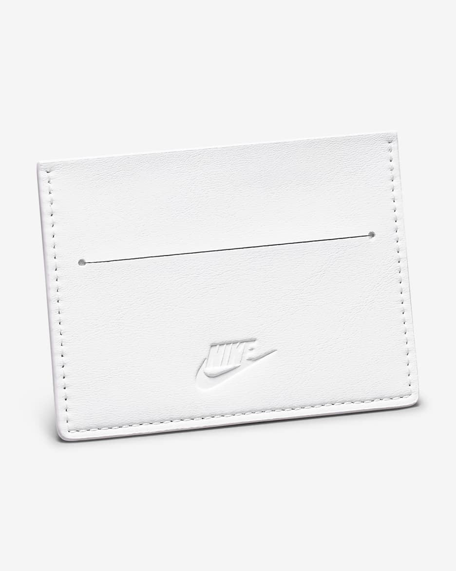 Nike Icon Air Force 1 Card Wallet - White/White/White