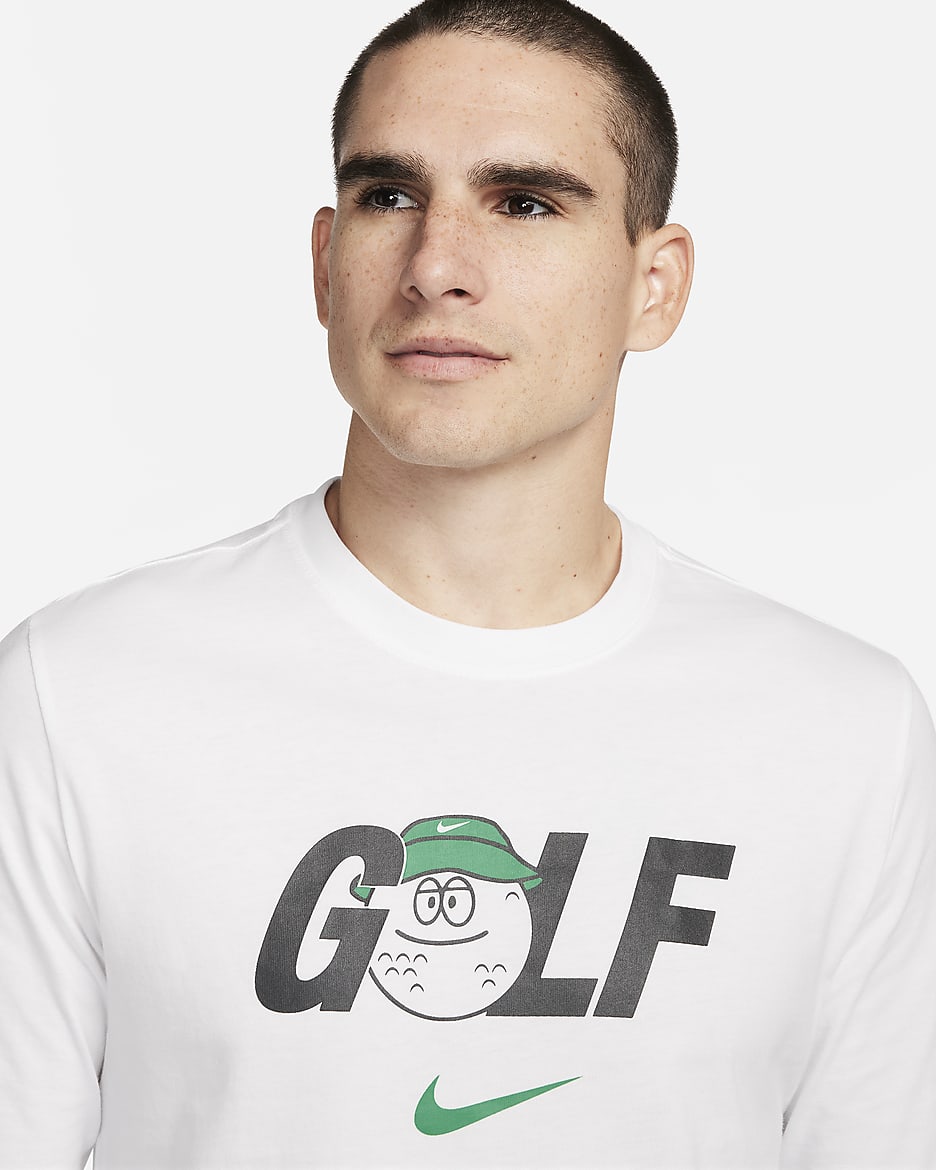 Nike Men's Long-Sleeve Golf T-Shirt - White