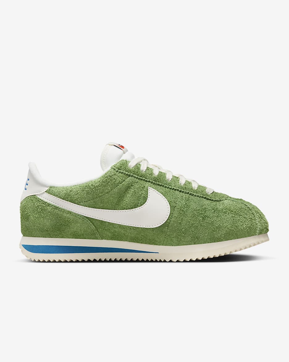 Nike Cortez Vintage Suede Schuh - Chlorophyll/Light Photo Blue/Coconut Milk/Sail