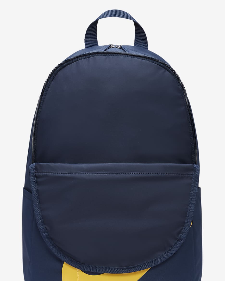 Nike Backpack (21L) - Midnight Navy/Midnight Navy/Pollen