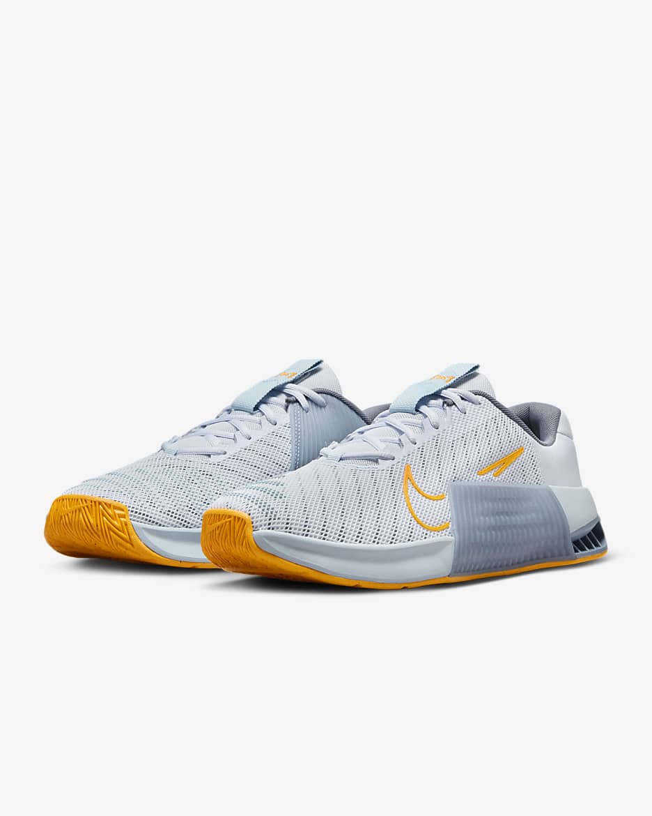 Nike Metcon 9 Men's Workout Shoes - Football Grey/Light Armory Blue/Ashen Slate/Sundial