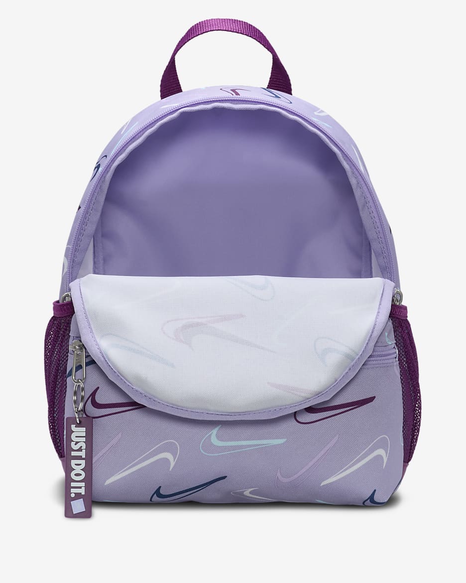 Nike Brasilia JDI Kids' Mini Backpack (11L) - Hydrangeas/Viotech/Viotech