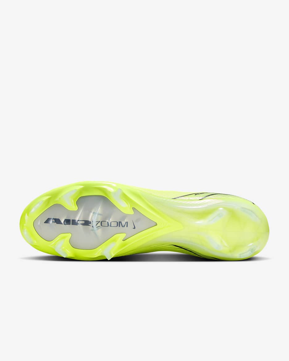 Nike Mercurial Superfly 10 Elite FG High-Top Football Boot - Volt/Black