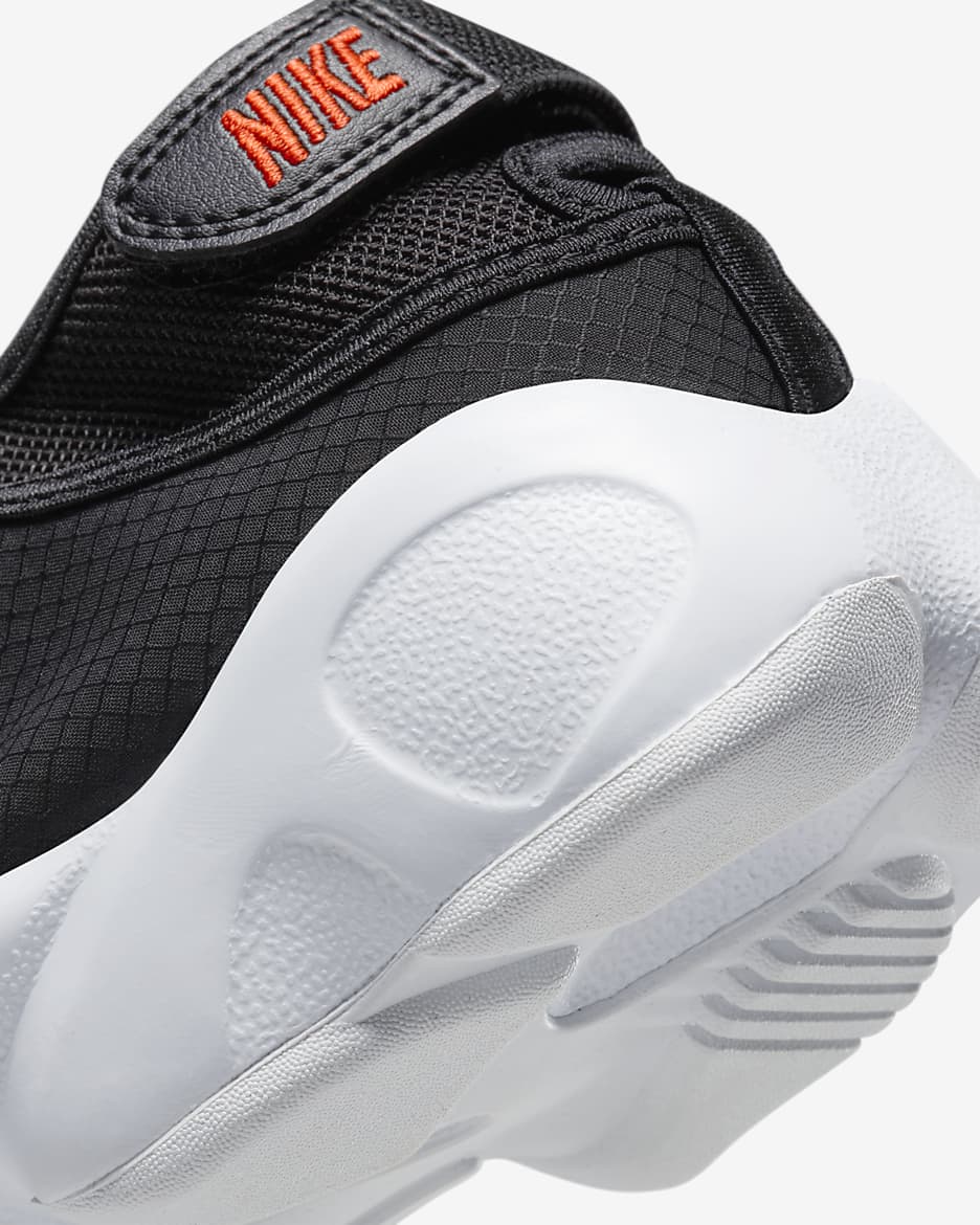 Nike Air Rift Breathe Women's Shoes - Black/White/Rush Orange