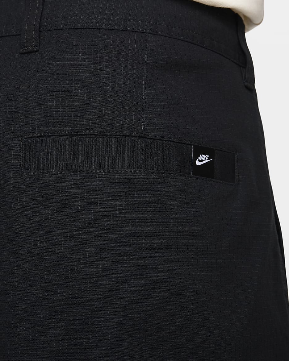 Nike Club Pantalón corto cargo de tejido Woven - Hombre - Negro/Negro