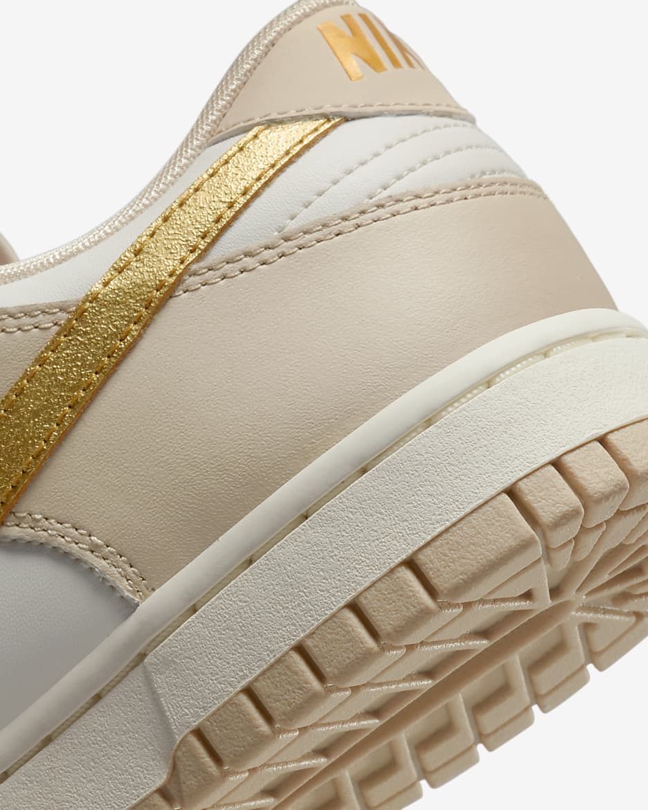 Nike Dunk Low Women's Shoes - Phantom/Sand Drift/Sail/Metallic Gold