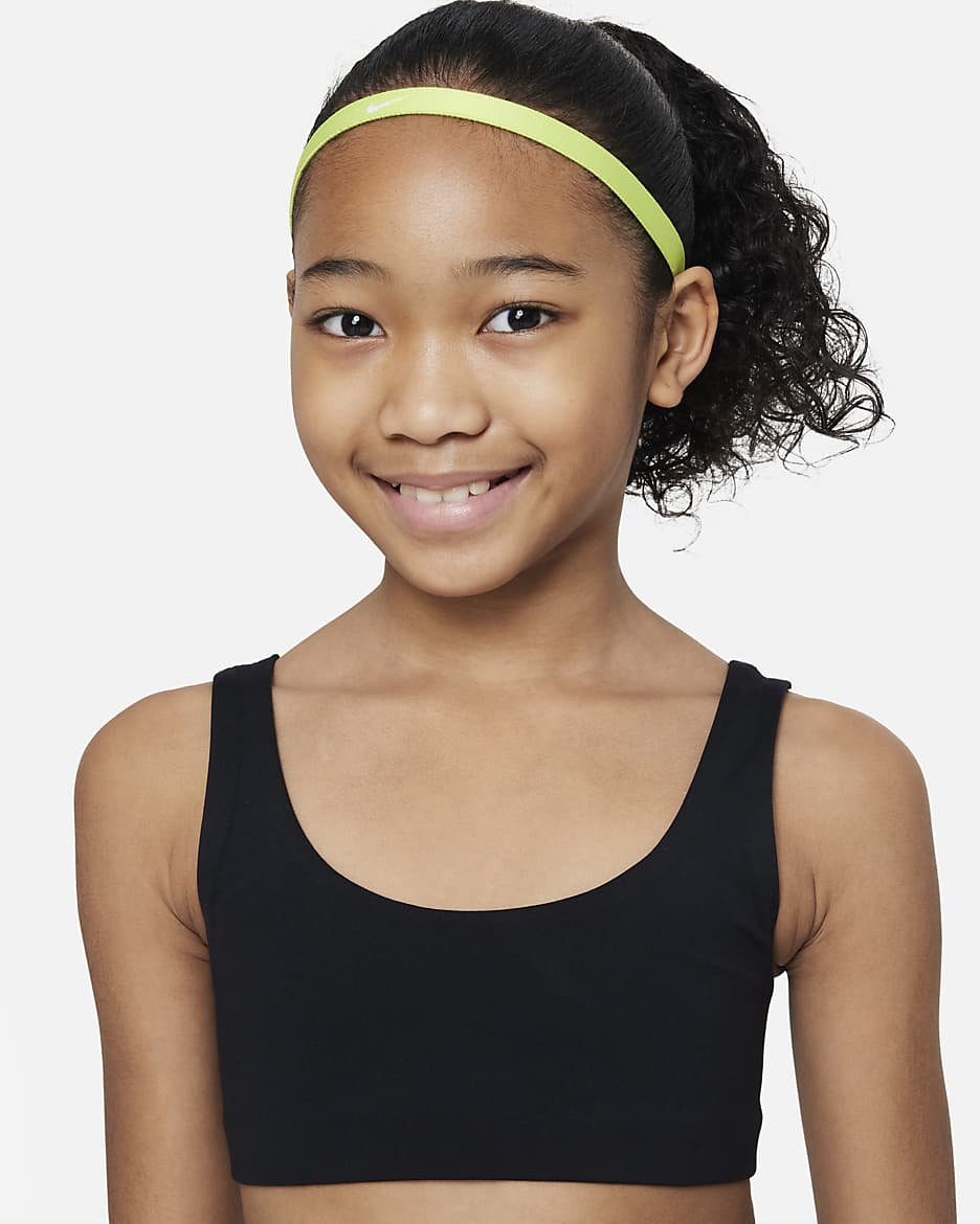 Nike Alate All U Older Kids' (Girls') Sports Bra - Black