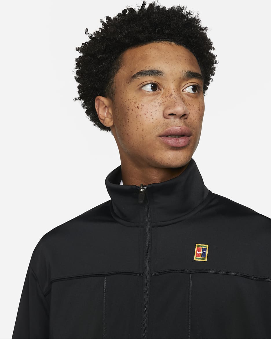 NikeCourt Men's Tennis Jacket - Black