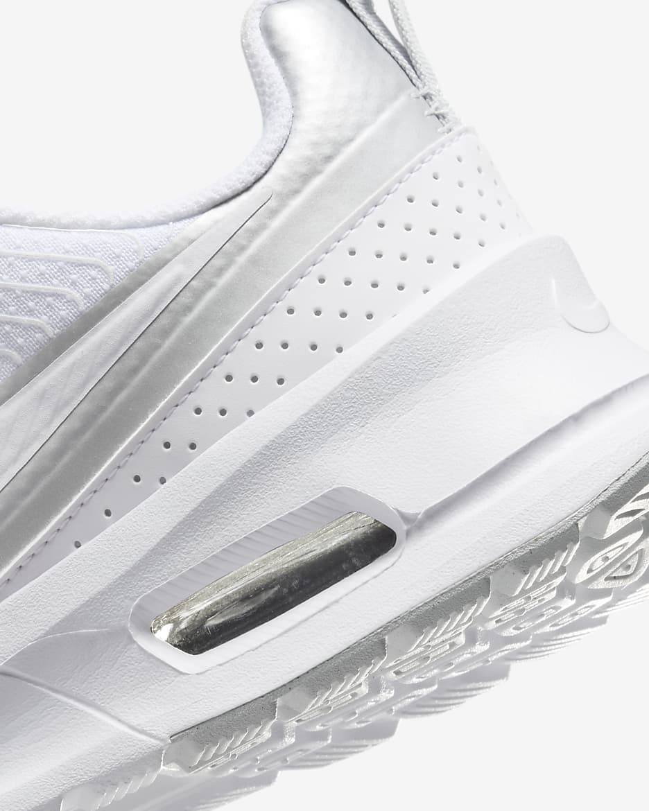 Nike Air Max Nuaxis damesschoenen - Wit/Pure Platinum/Metallic Silver/Wit