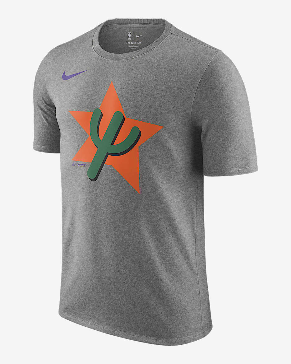 Phoenix Suns Essential City Edition Men's Nike NBA T-Shirt - Dark Grey Heather