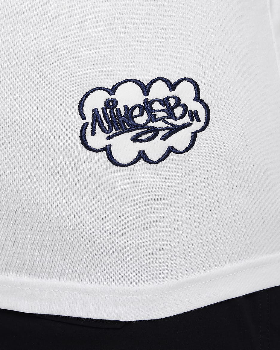 Nike SB Max90 Skate T-Shirt - White