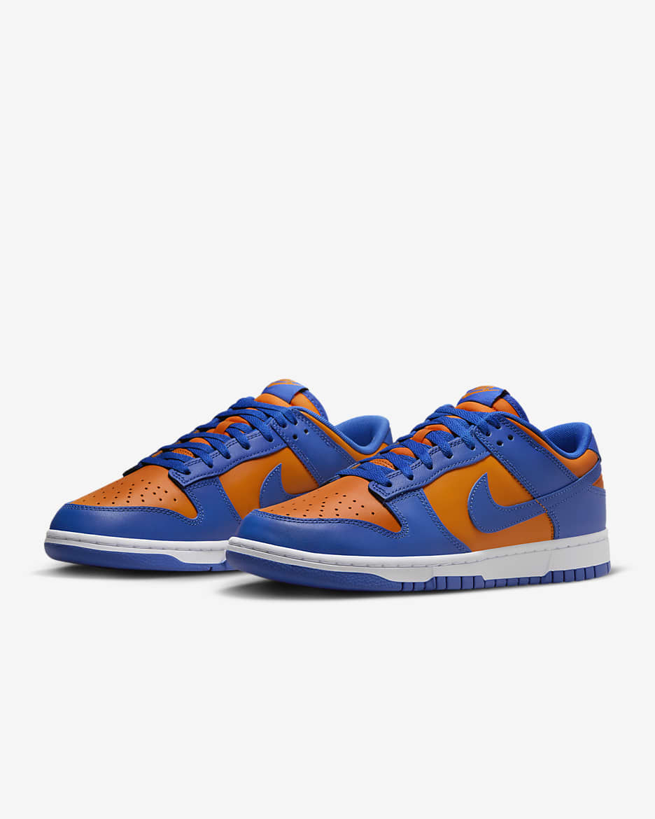 Sapatilhas Nike Dunk Low Retro para homem - Bright Ceramic/Vermelho University/Branco/Team Royal