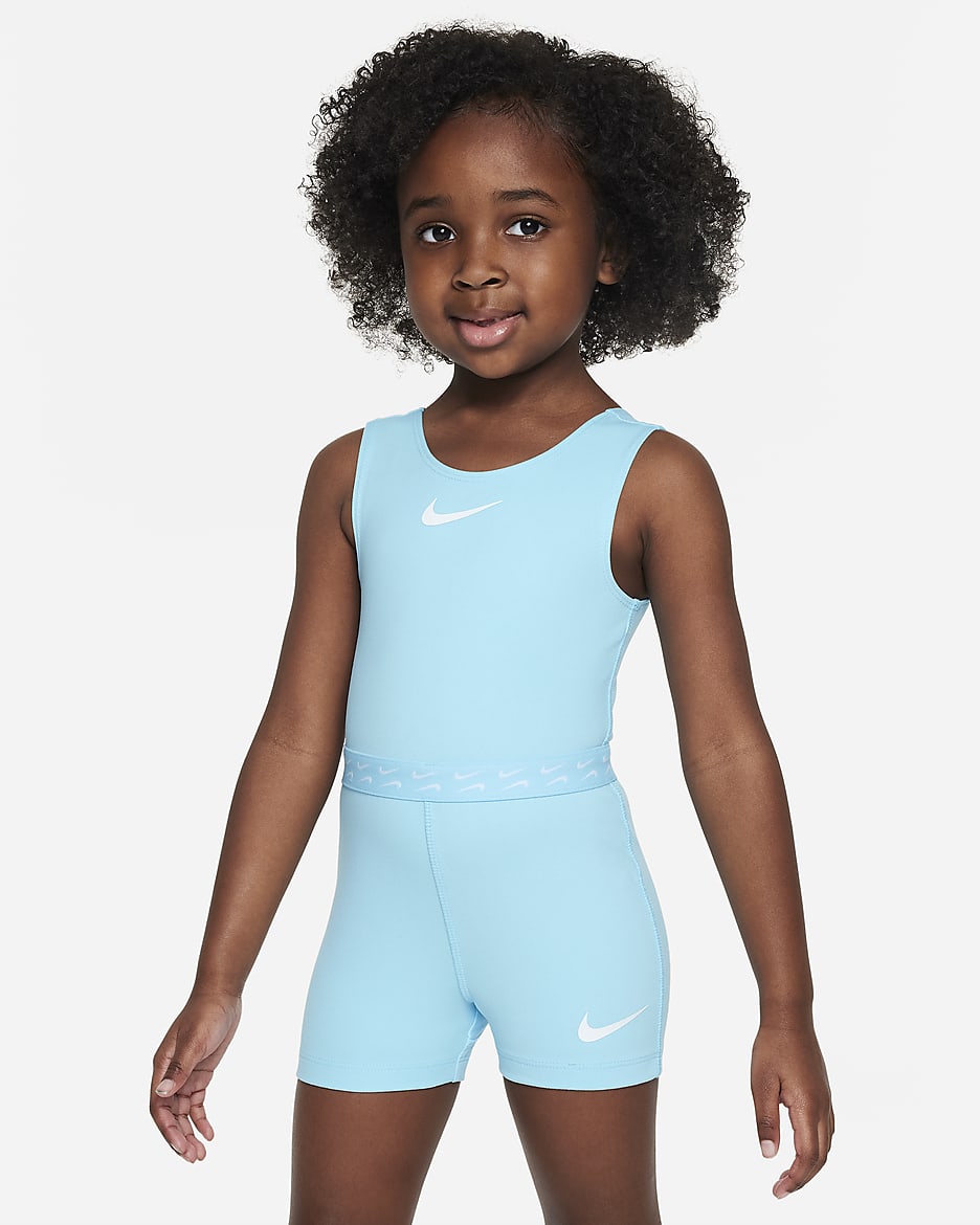 Nike Dri-FIT Toddler Unitard - Aquarius Blue