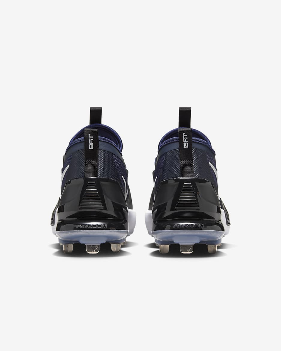 Nike Force Zoom Trout 9 Elite Baseball Cleats - Midnight Navy/Dark Obsidian/Black/White