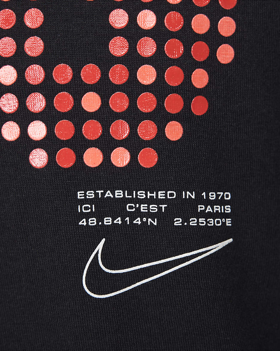 Paris Saint-Germain Men's Nike Soccer T-Shirt - Black