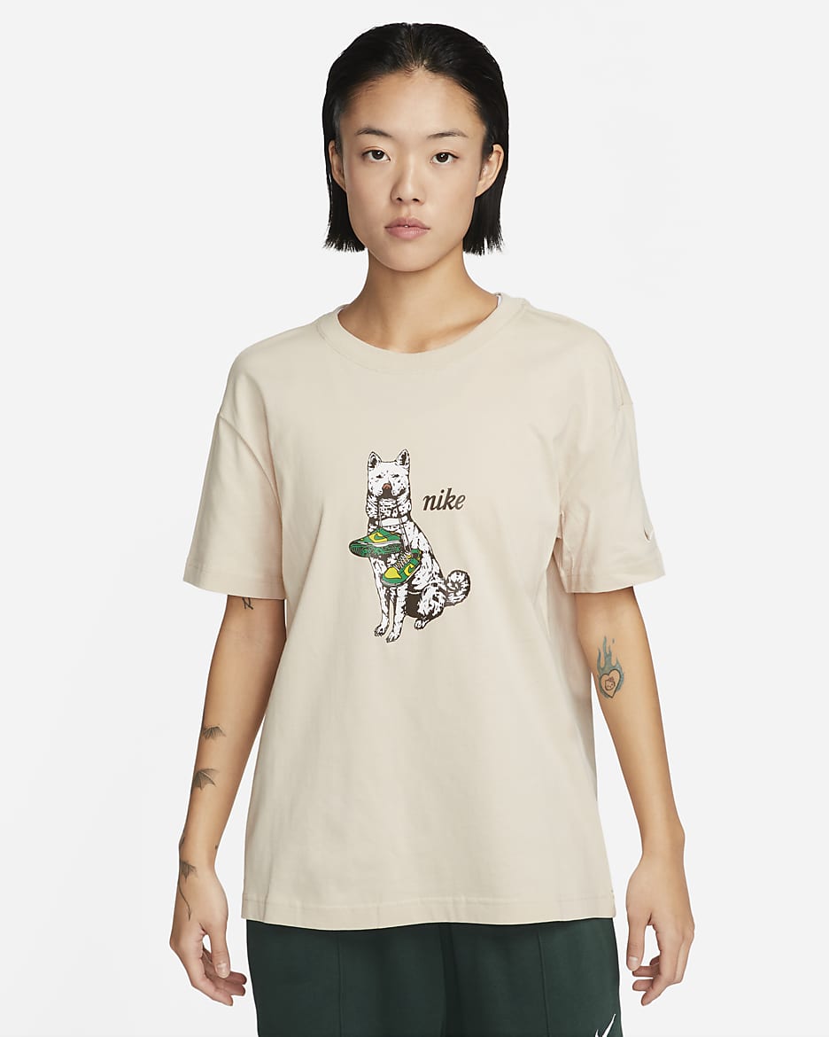 ナイキ スポーツウェア ウィメンズ Tシャツ - サンドドリフト