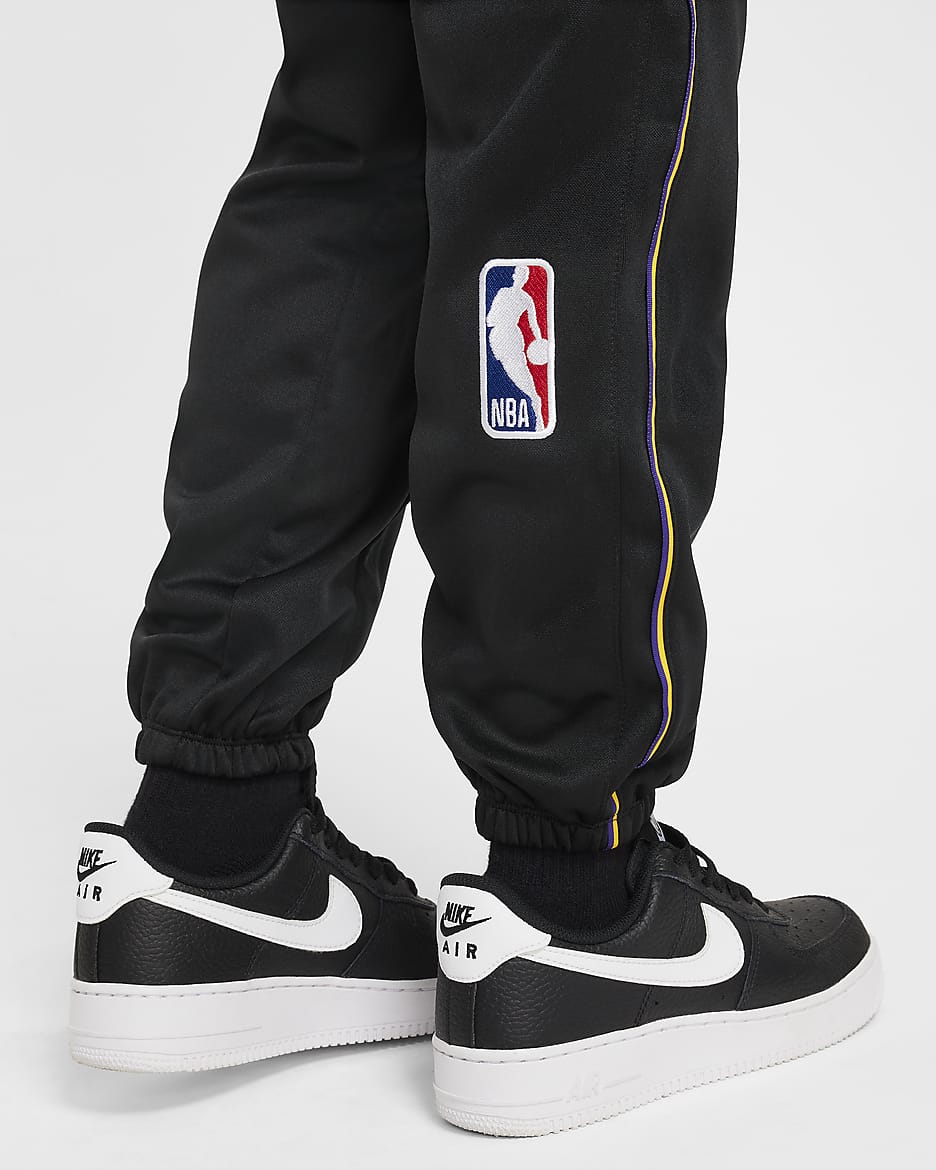 Los Angeles Lakers Showtime City Edition Nike Dri-FIT NBA-Hose für ältere Kinder - Schwarz