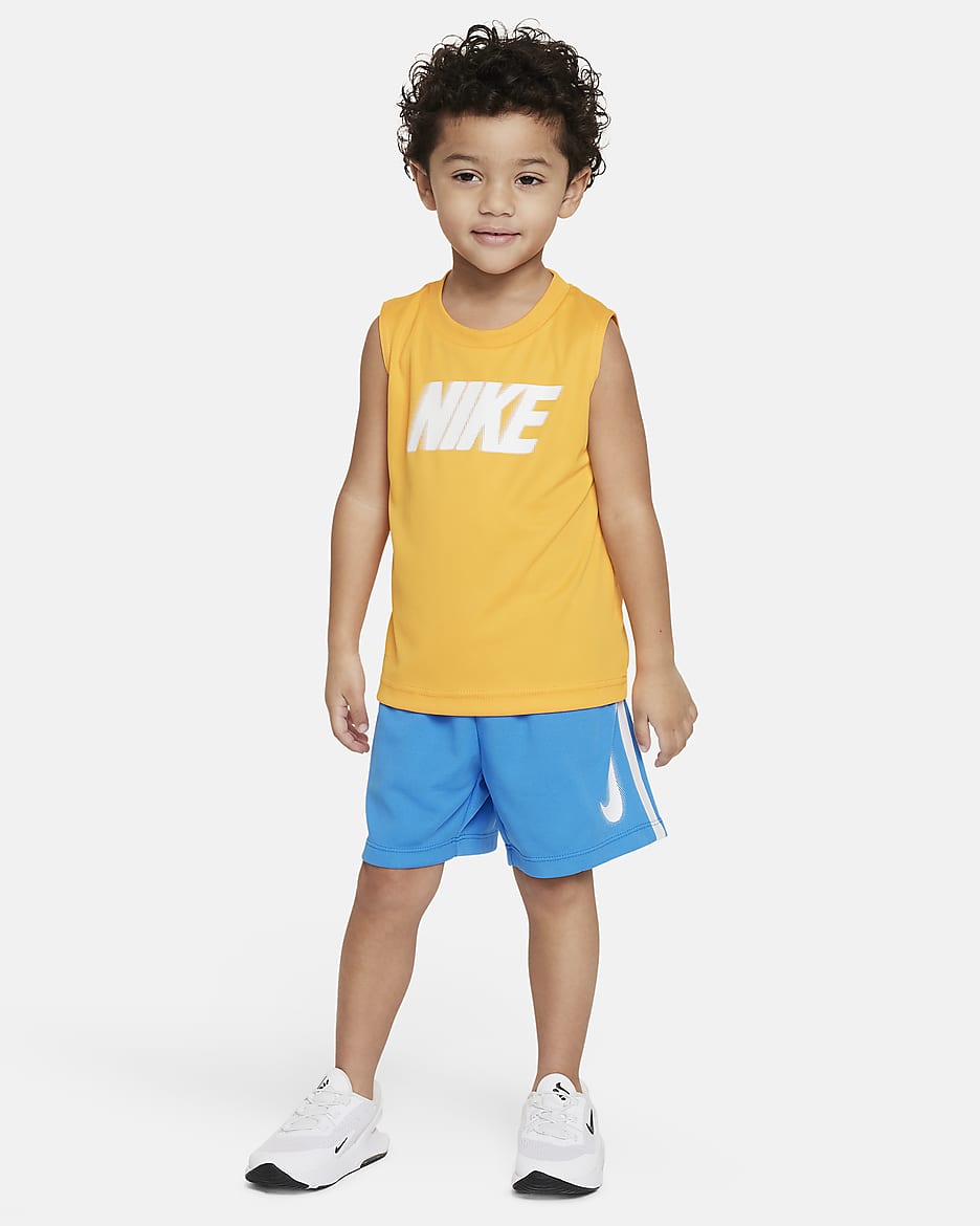 Shorts infantiles Dri-FIT Nike "All Day Play" Dri-FIT Shorts - Azul foto claro