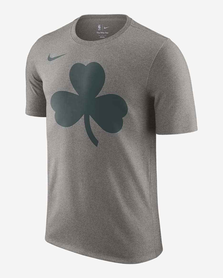 Playera Nike NBA para hombre Boston Celtics Essential City Edition - Gris oscuro jaspeado