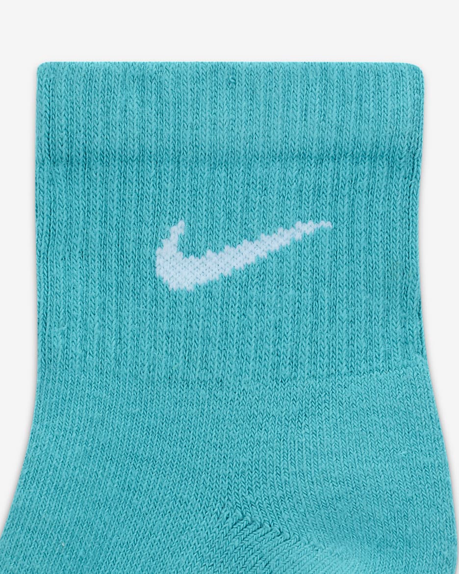 Nike Everyday Plus Cushioned Training Ankle Socks (3 Pairs) - Multi-Colour