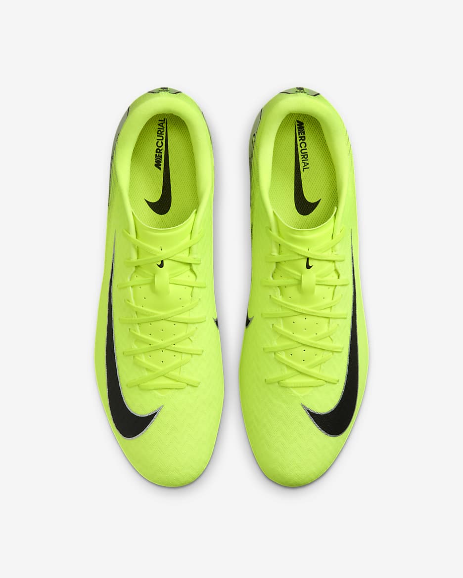 Chaussure de foot à crampons basse SG-Pro Nike Mercurial Vapor 16 Academy - Volt/Noir