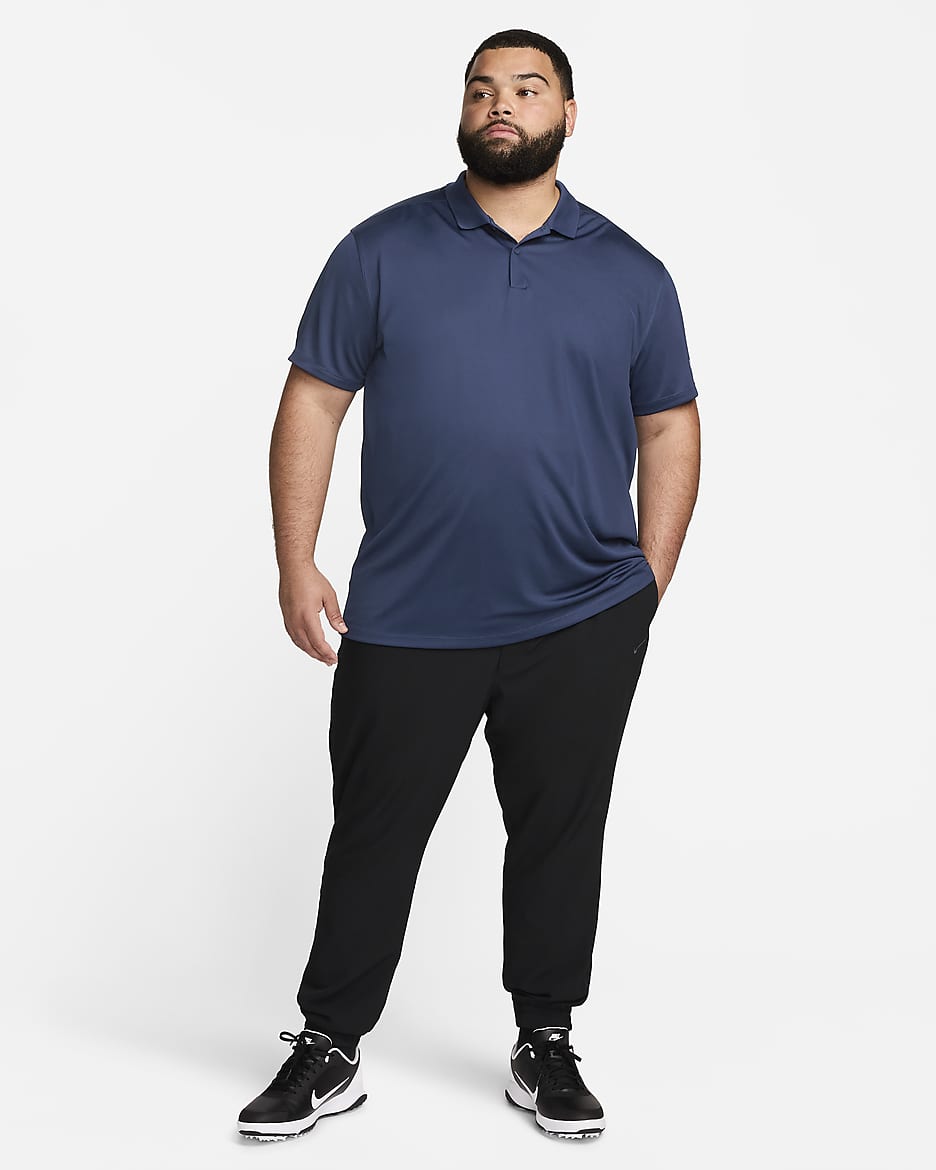 Nike Dri-FIT Victory Golf-Poloshirt für Herren - College Navy/Weiß