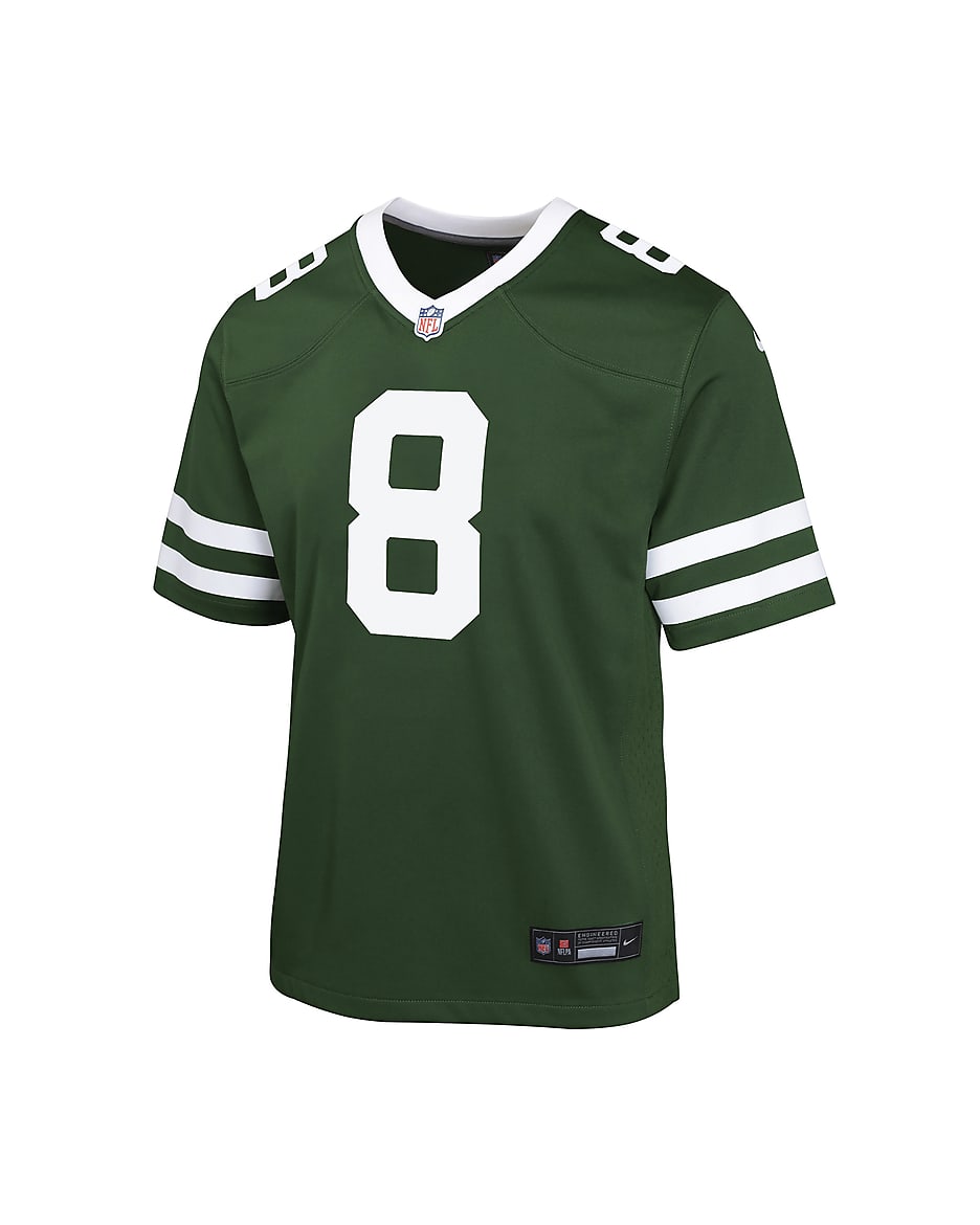 Aaron Rodgers New York Jets 2024 Big Kids' Nike NFL Game Jersey - Green