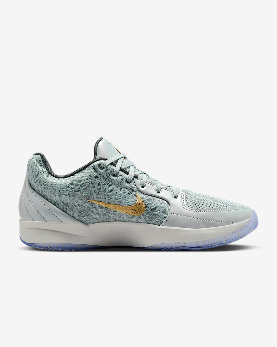 Ja 2 'Tree Top' Basketball Shoes - Light Silver/Iron Grey/Metallic Gold